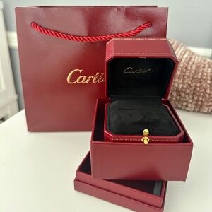 Cartier Ring Box and Packaging